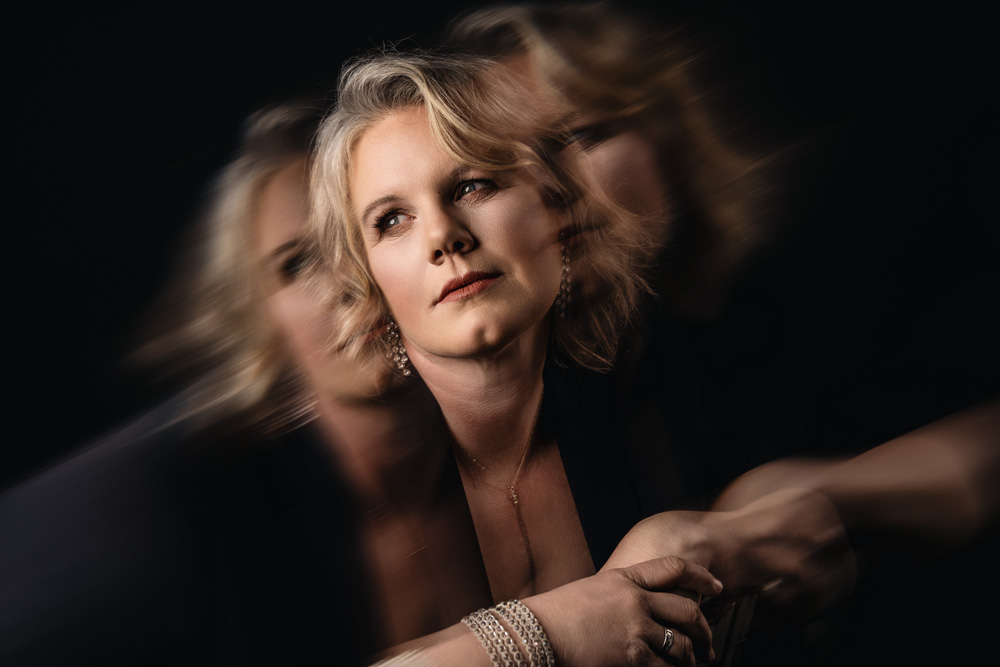 Creative double exposure portrait of a woman by GRG Photography in Spalding, Lincolnshire